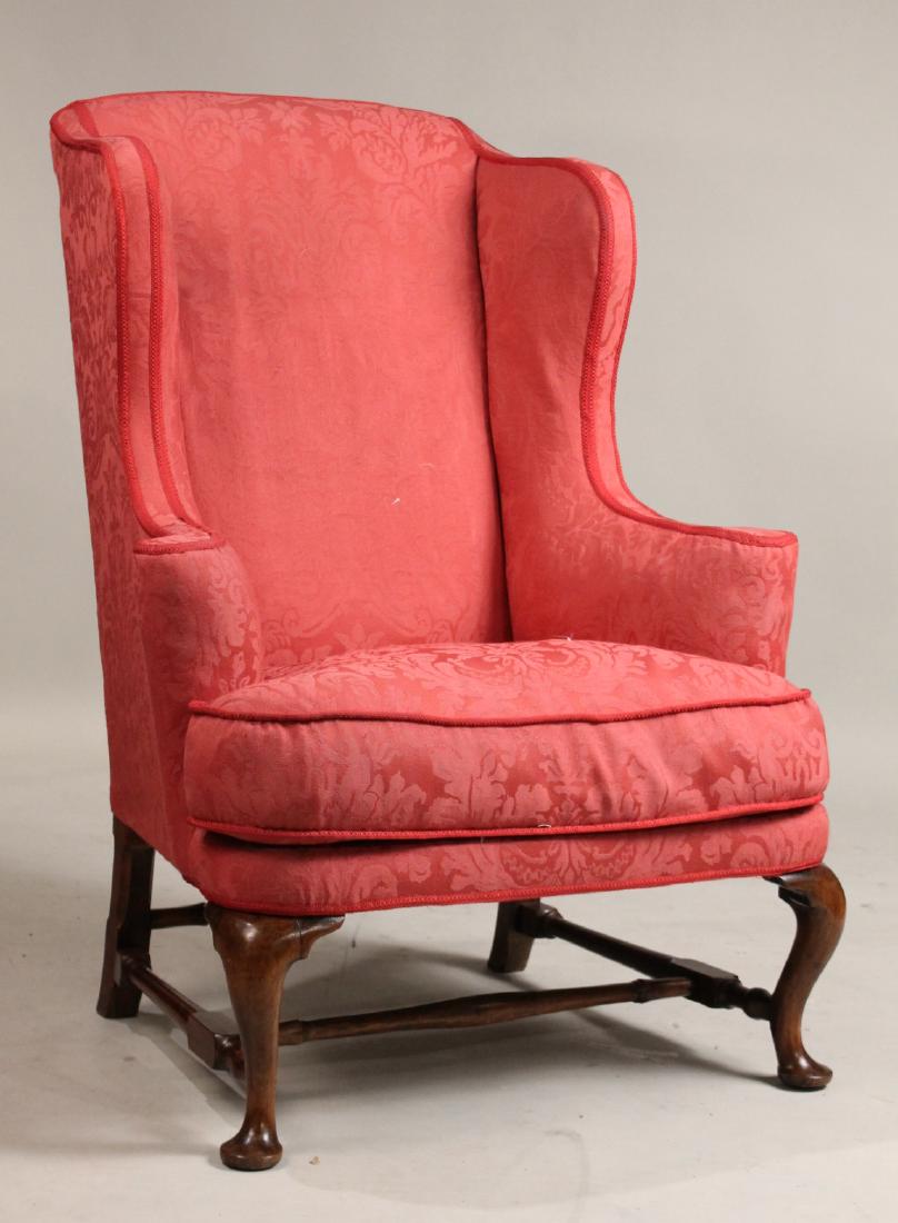 Queen Anne Mahogany Easy Chair (1 of 7)