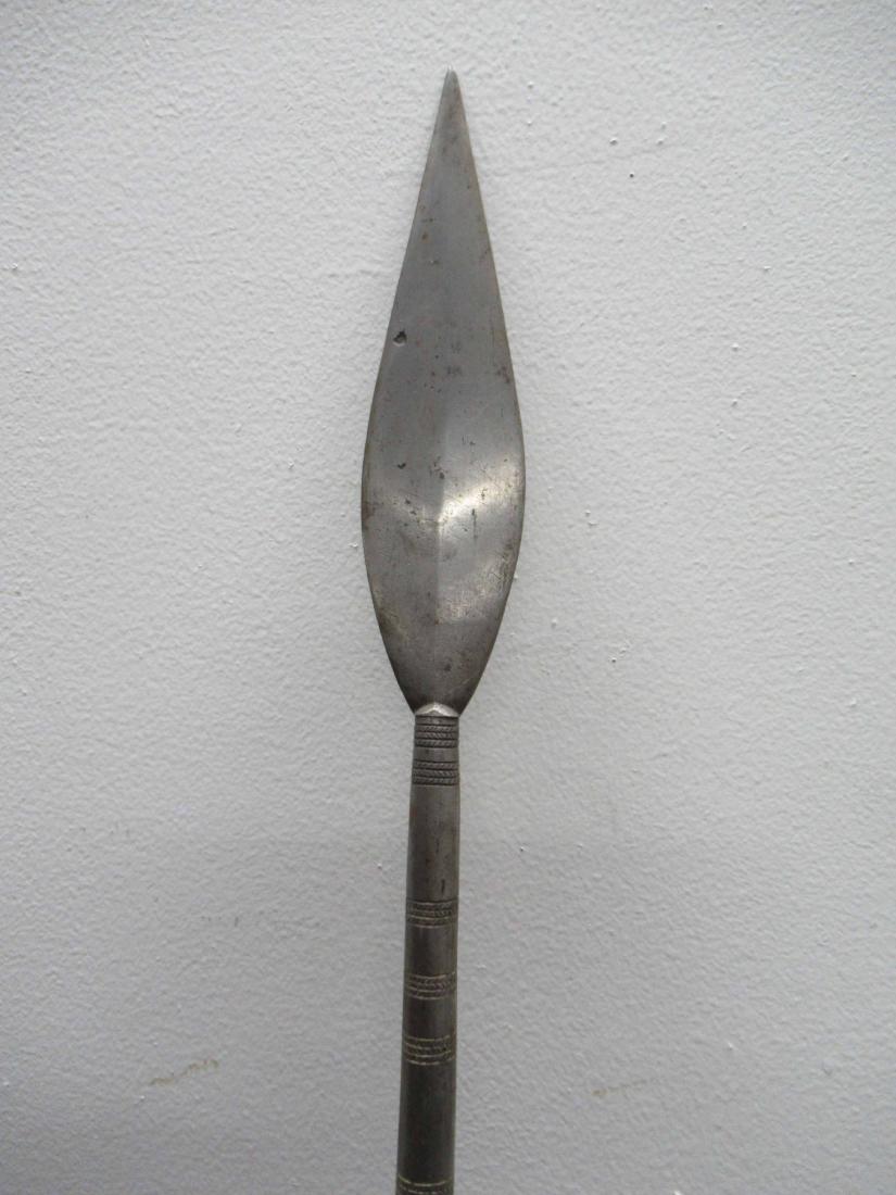 African Spear: 20th C. 5'11"l