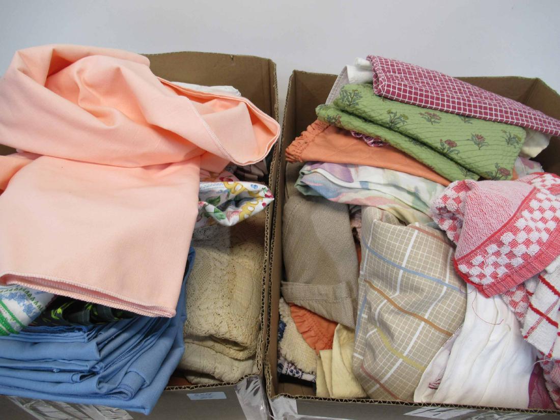 Group of Assorted Table Linens: 20th C.