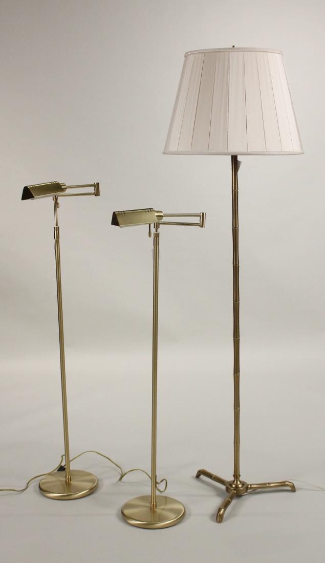Five Brass Floor Lamps (1 of 11)