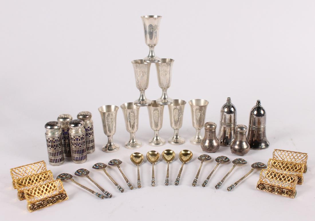 Eight Wallace Sterling Silver Cordials (1 of 6)
