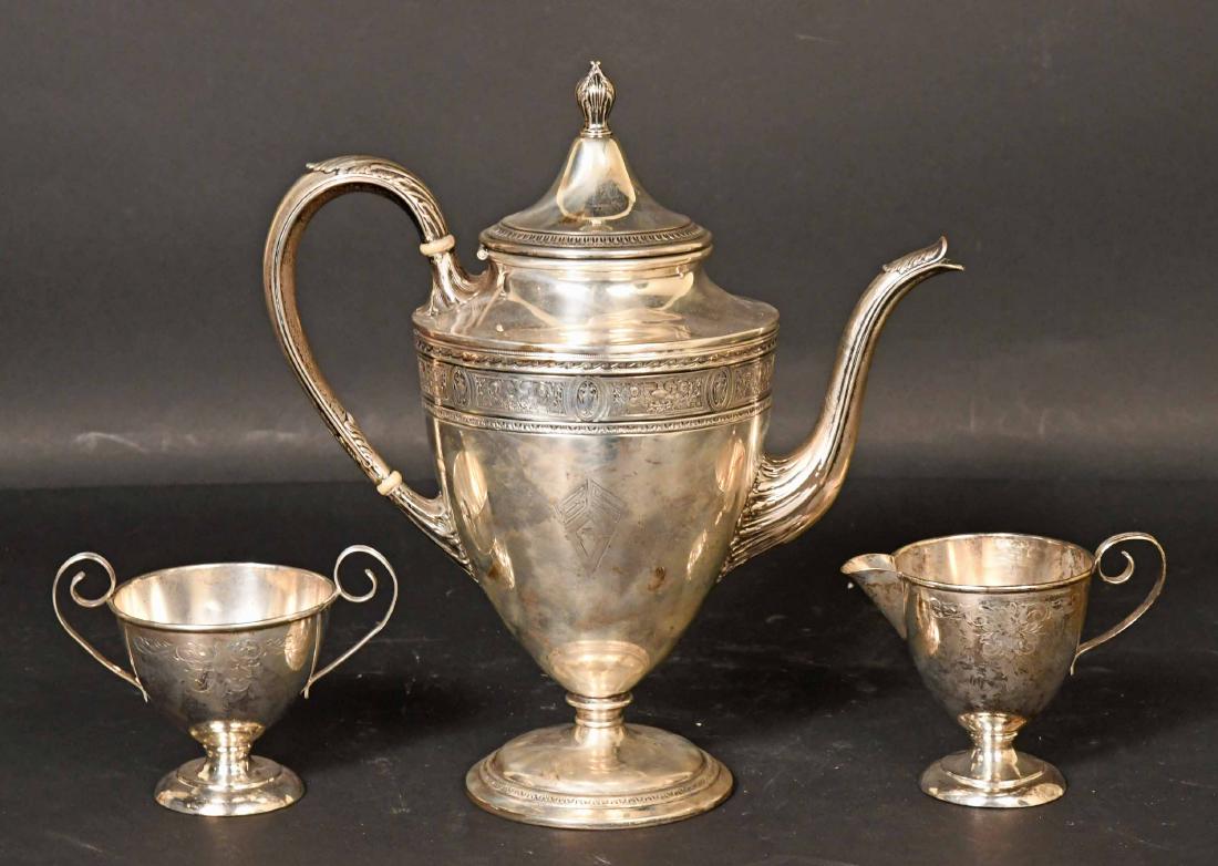 International Sterling Silver Coffee Pot (1 of 7)