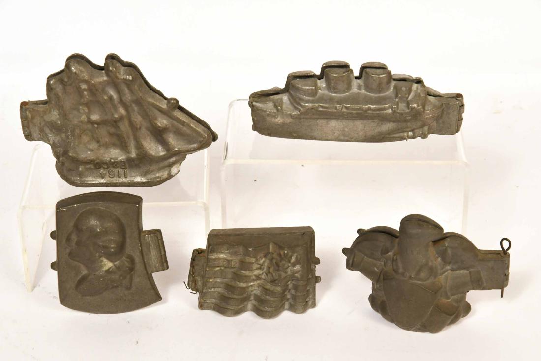 Five Patriotic Ice Cream Molds (1 of 7)