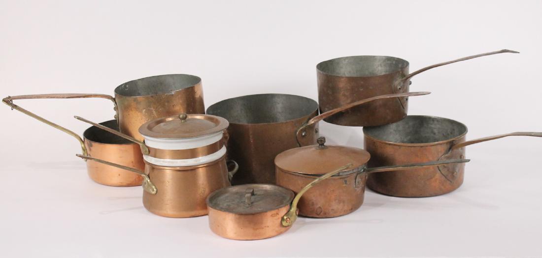 Group of Copper Cookware (1 of 9)