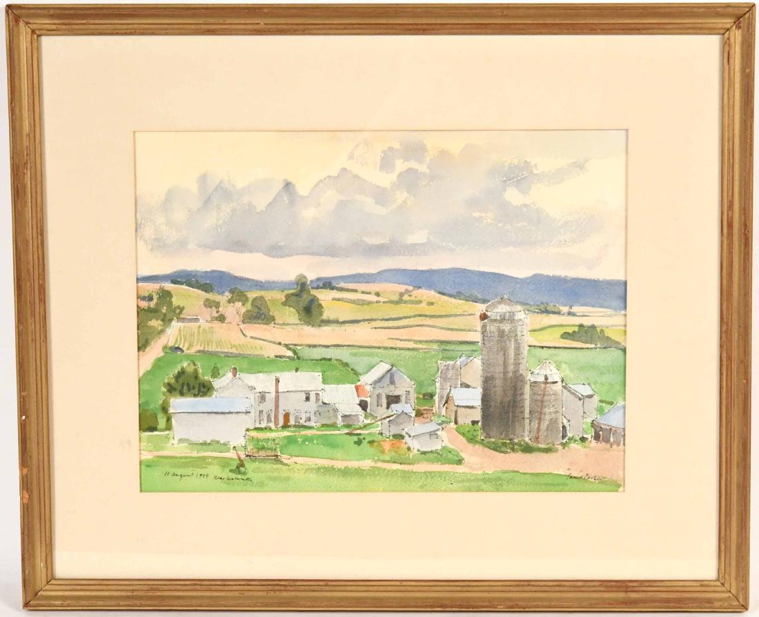 Mixed Media, Paul Parker, "Farm on Broulette Road (1 of 8)