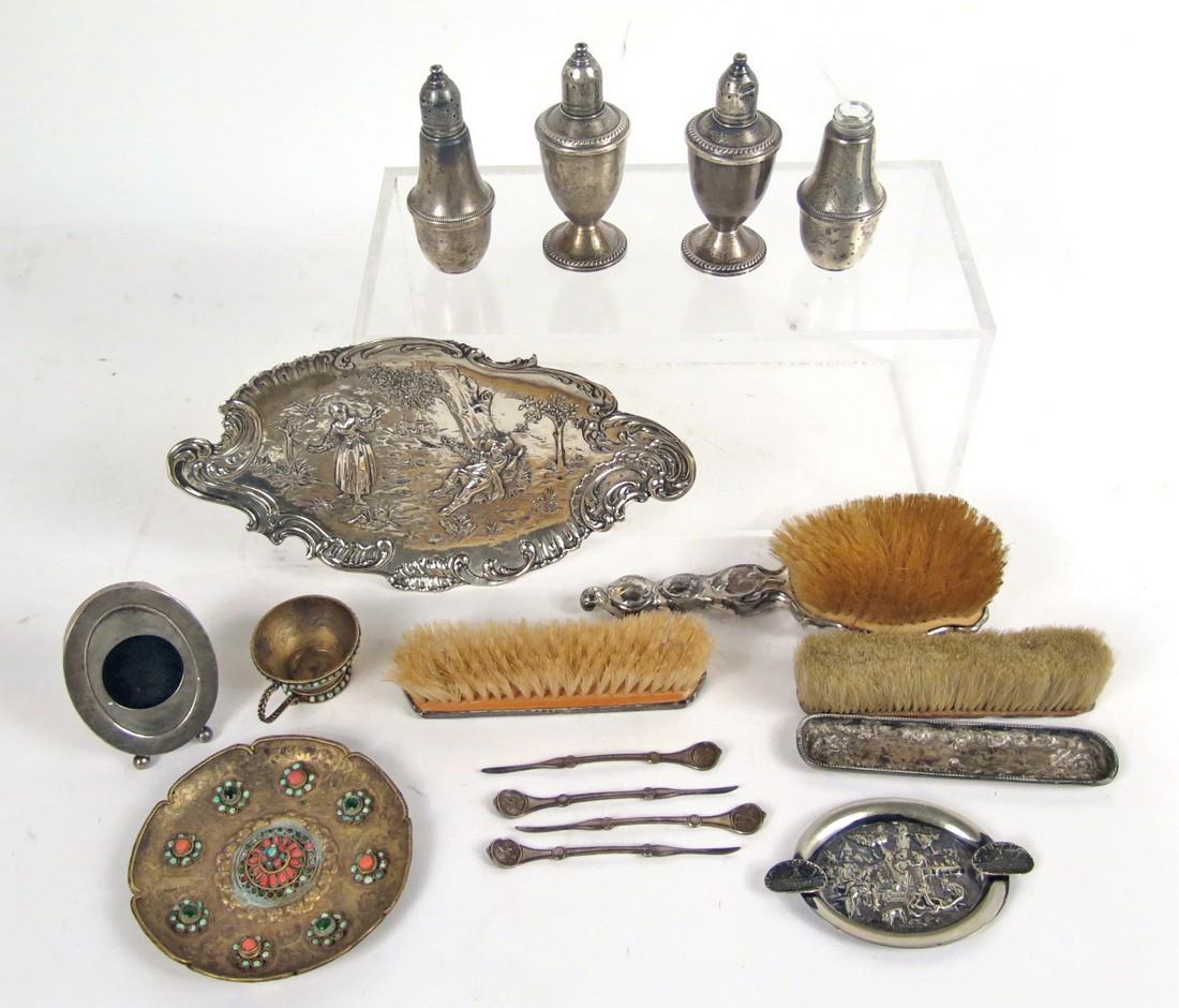 Group of Silver Plated Table Items (1 of 5)