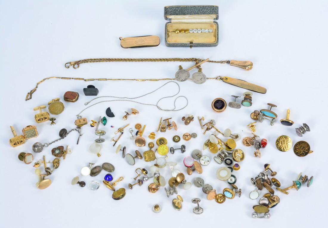 Group of Gentlemen's Jewelry Items (1 of 6)