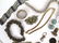 Large Group Metal Jewelry Items - 5