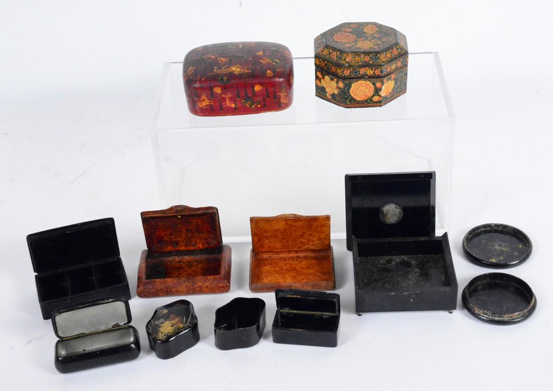 Group of Ten Assorted Boxes (1 of 6)