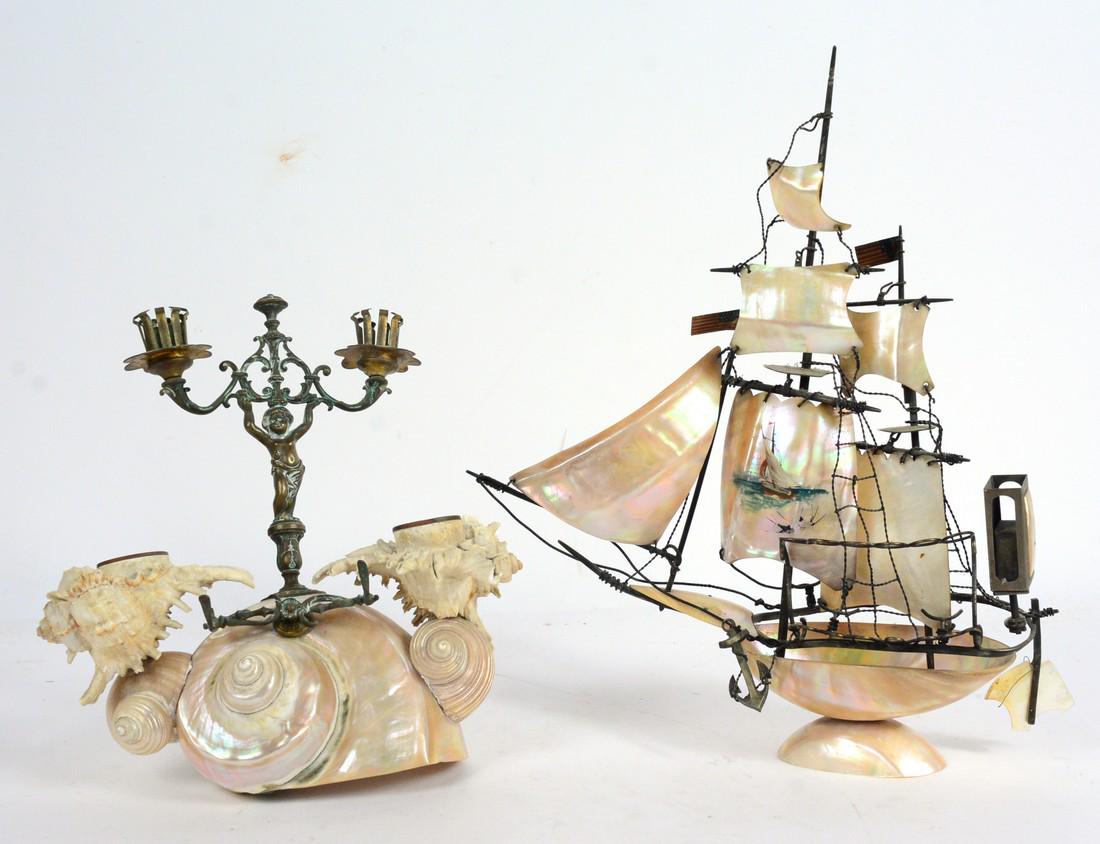 Shell and Bronze Inkwell (1 of 7)