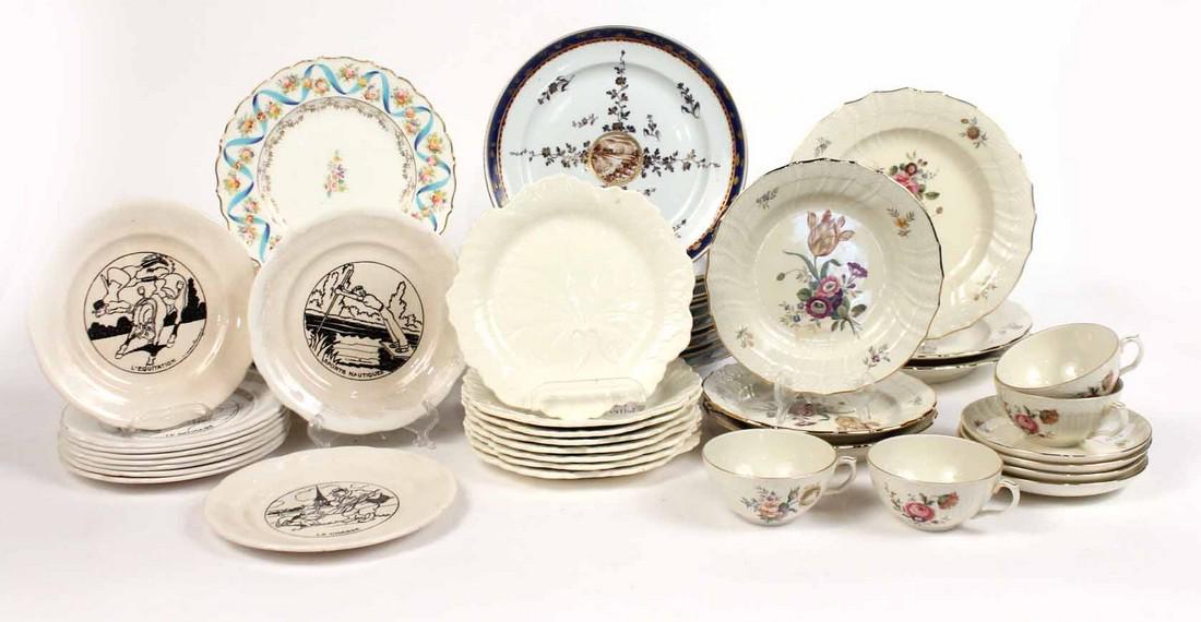 Group of Porcelain Plates (1 of 10)