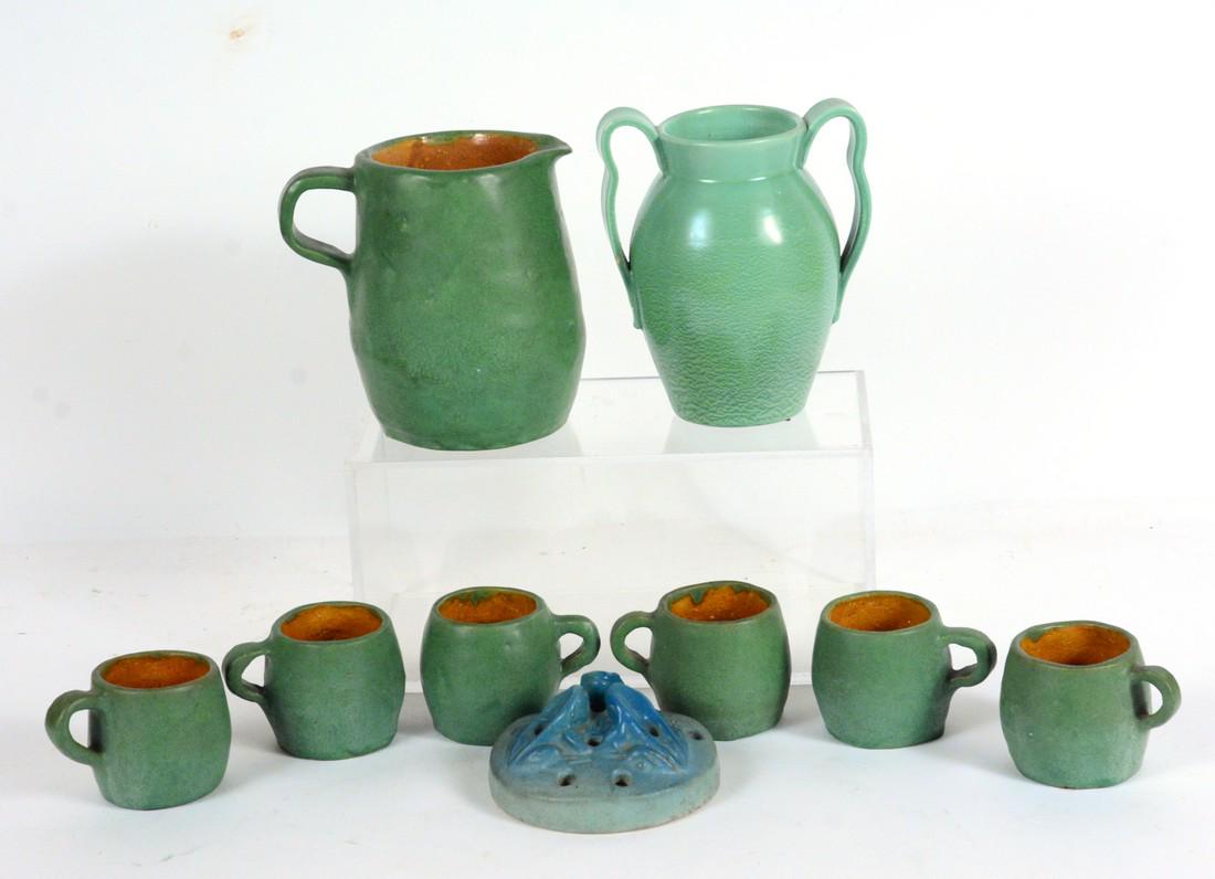 Van Briggle Pottery Flower Frog (1 of 7)