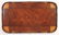English Regency Mahogany & Satinwood Tray - 2