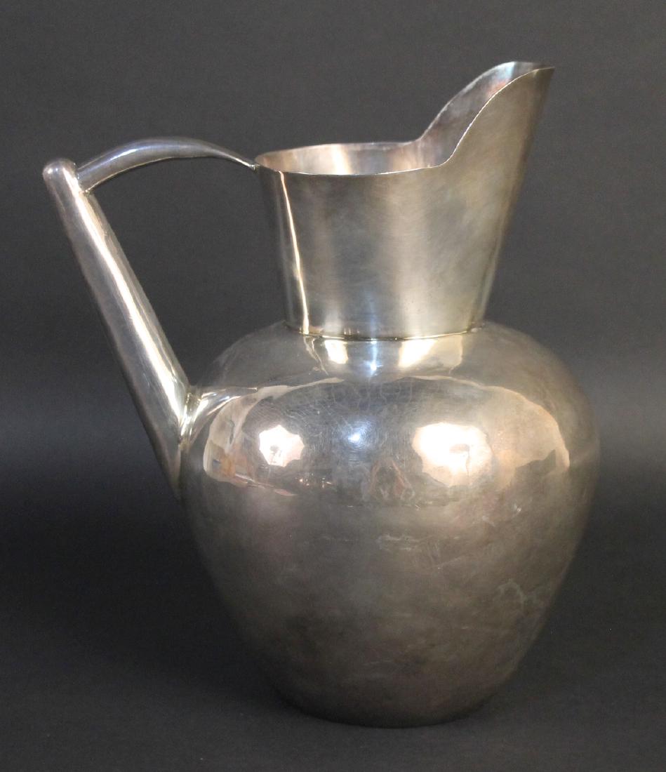 Hector Aguilar, Mexican Silver Water Pitcher (1 of 5)