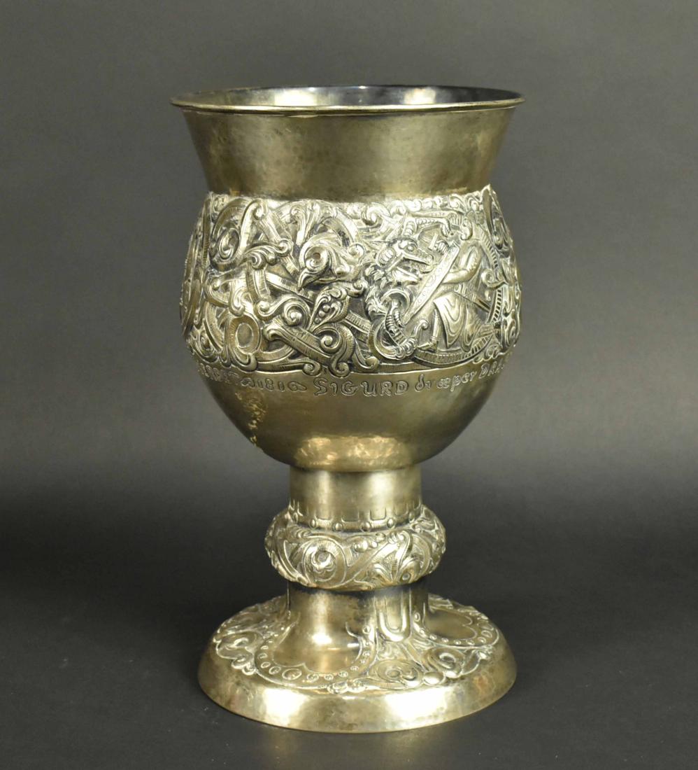 Moller Norwegian Silver Large Standing Cup (1 of 7)