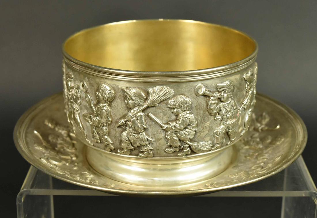 Tiffany & Co Sterling Silver Child's Bowl & Plate (1 of 5)