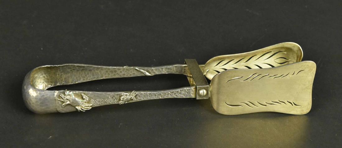 Tiffany & Co. Parcel-Gilt Silver Asparagus Tongs (1 of 6)