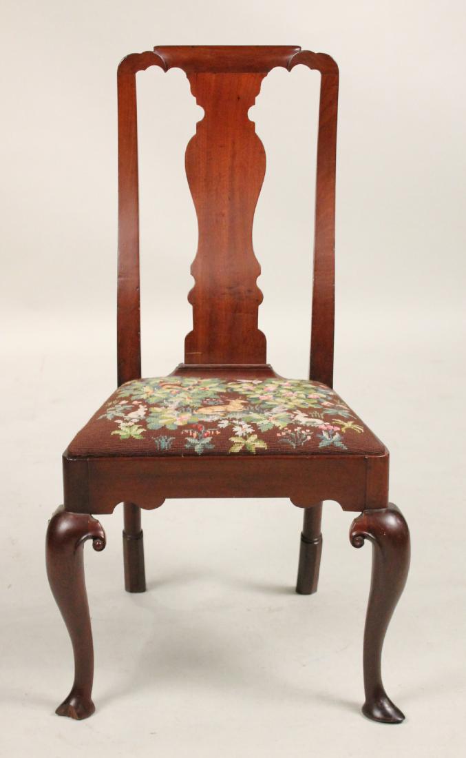 George II Mahogany Side Chair (1 of 5)