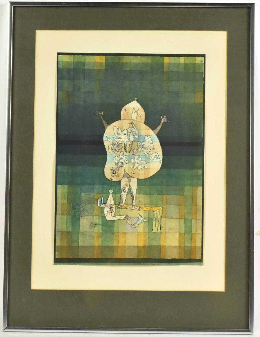 Abstract Print Turtle and Mice on Plaid Field (1 of 4)