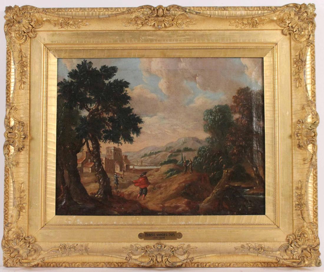 Landscape Painting After Egbert Van Der Poel (1 of 7)