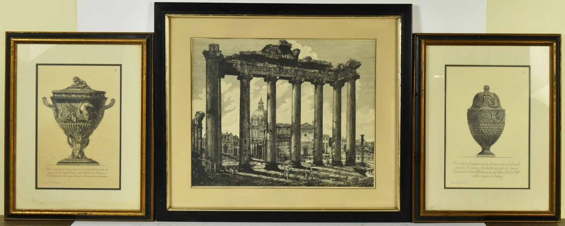 Three Lithographs, Giovanni Piranesi (1 of 13)