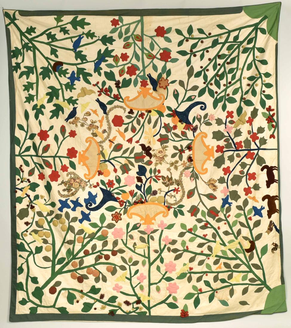 Four Seasons Quilt, Made by Jane Ann Bidwell (1 of 14)