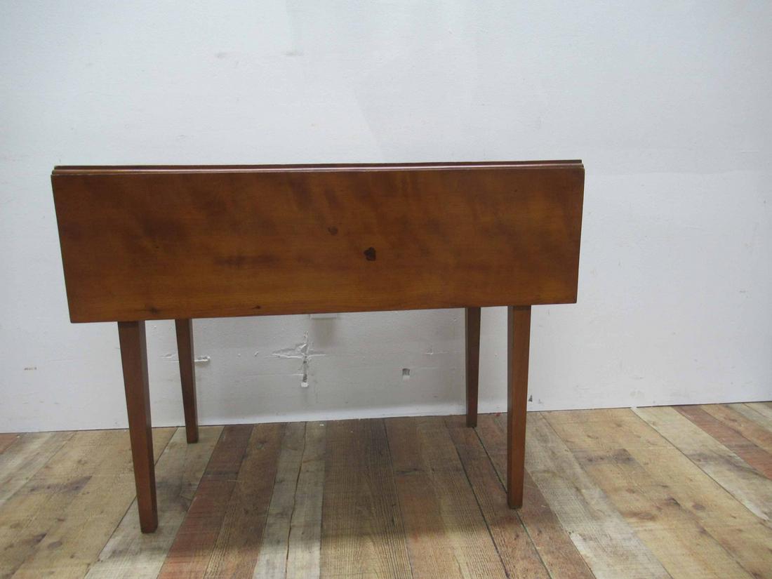 Country Pine Drop Leaf Table: Country Pine Drop Leaf Table, used condition, wear, worn. 36" wide x 27 3/4" tall x 36"