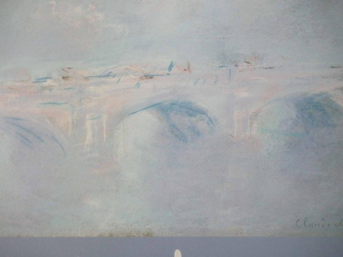 The Unkown Monet Poster: The Unkown Monet Poster, used good condition, framed size 22 1/2" x 26".