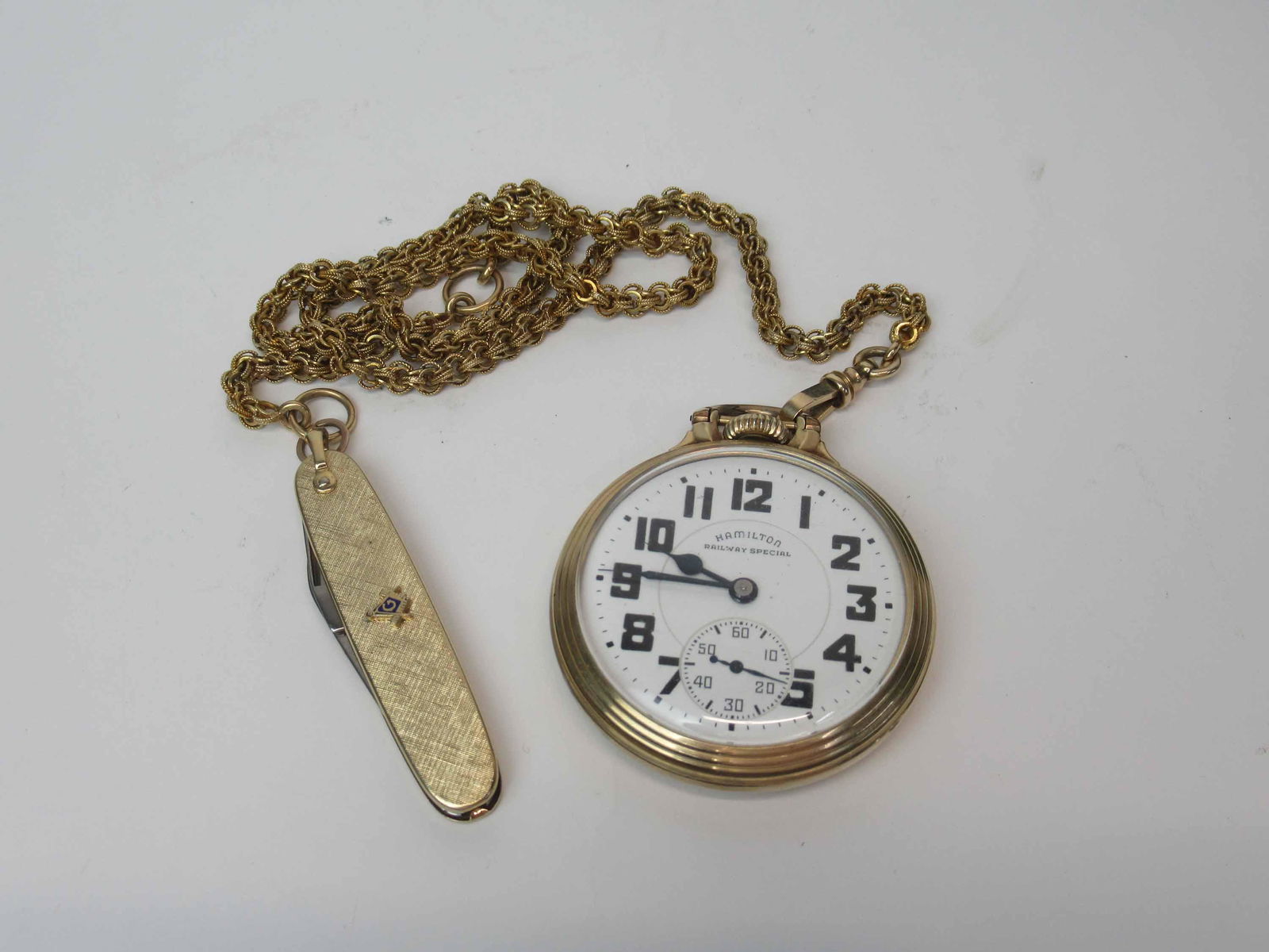 Hamilton 992 Railway Special Pocket Watch (1 of 5)