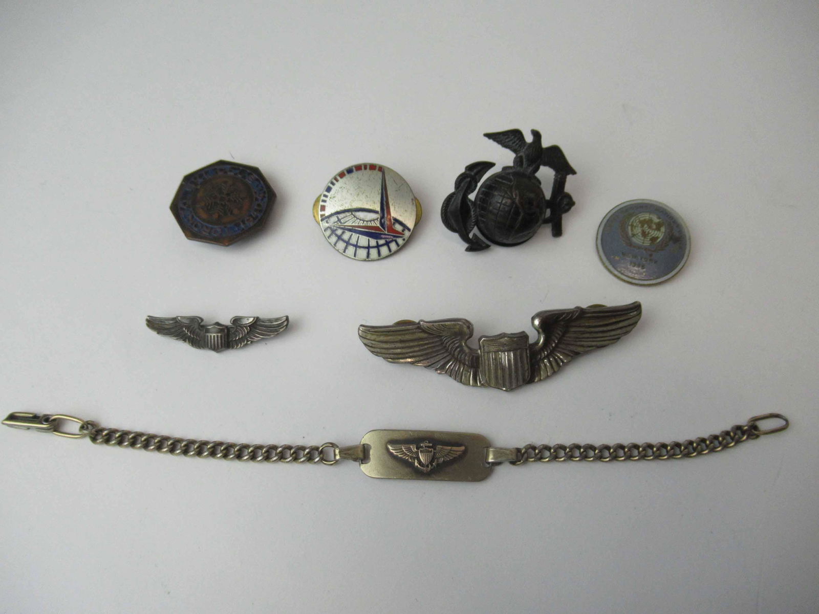 Sterling Silver WWII Military Wings (1 of 7)