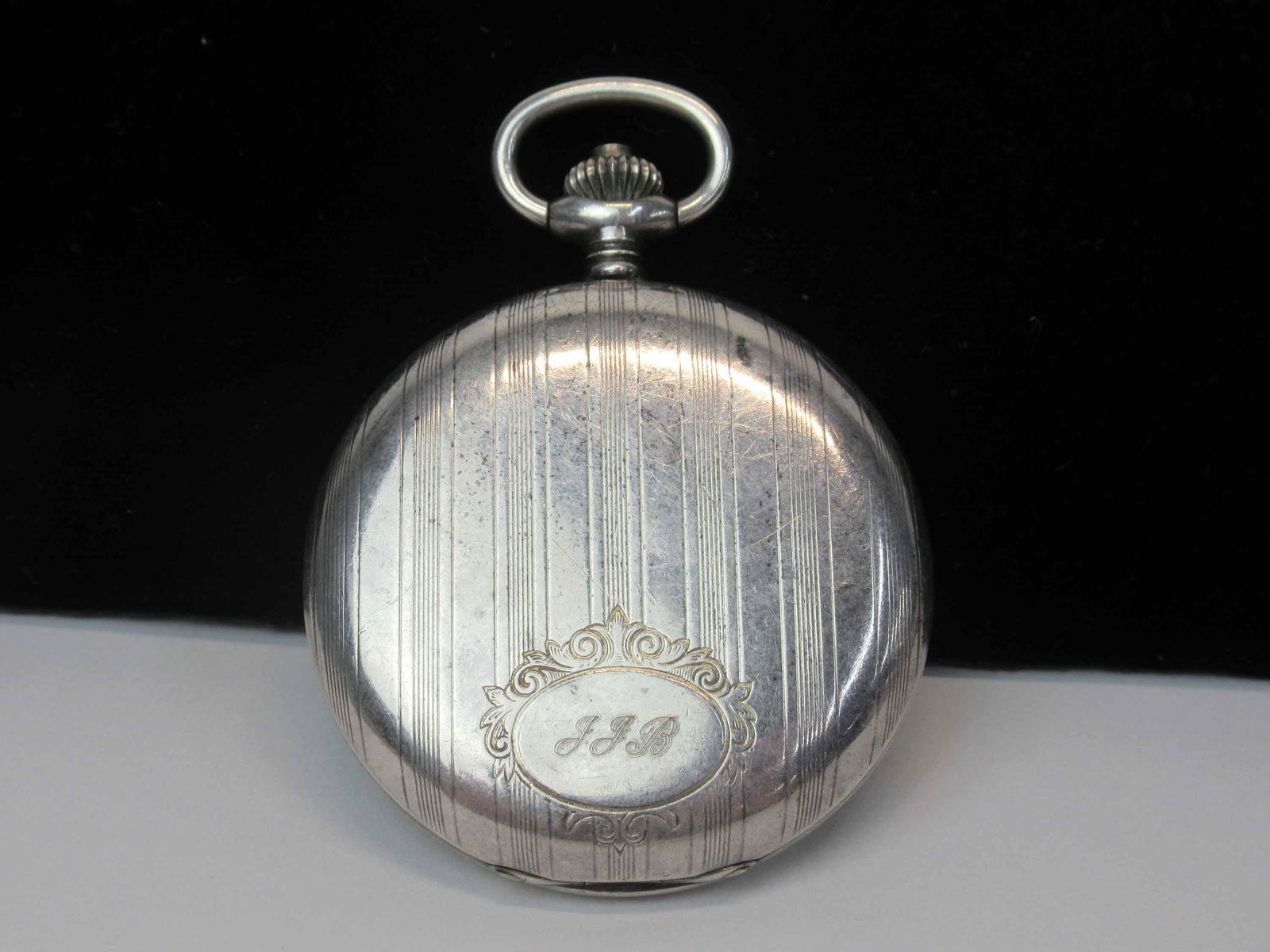 Aero Sterling Silver Pocket Watch (1 of 5)