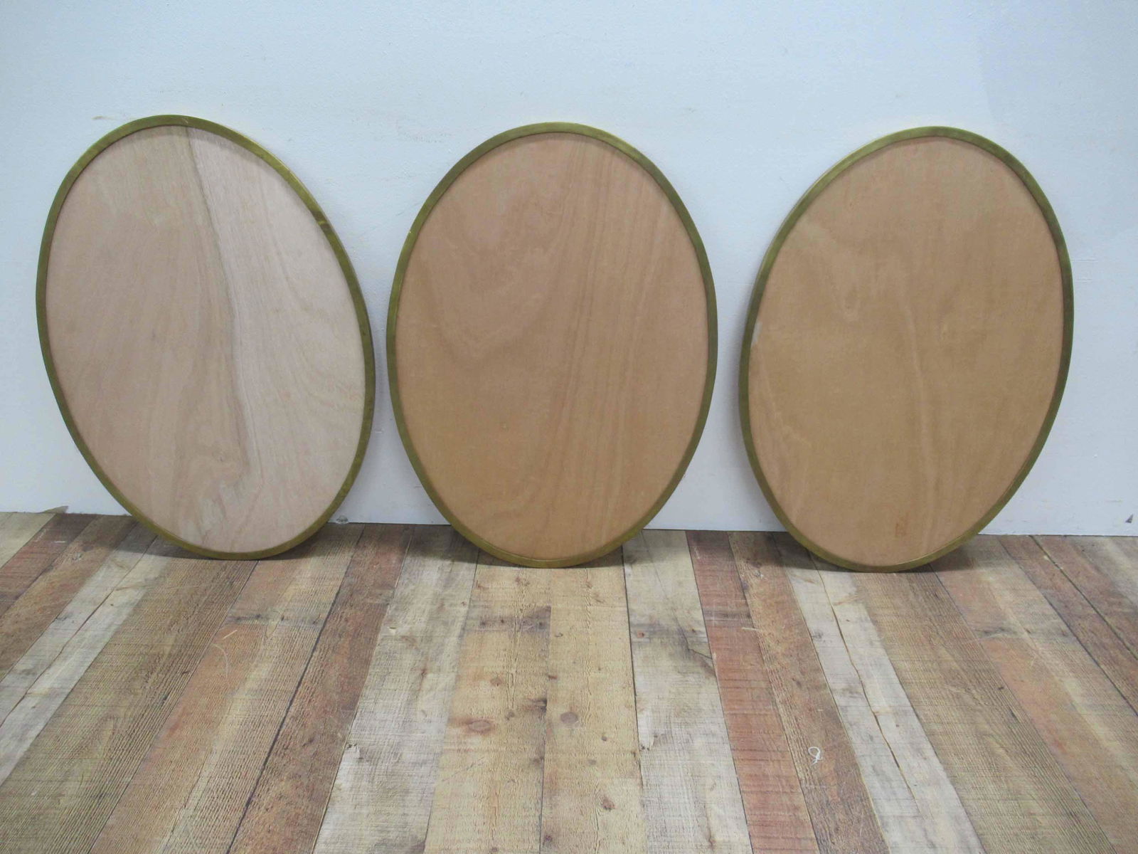 Three Dutruc Rosset Oval Mirror Frames (1 of 3)