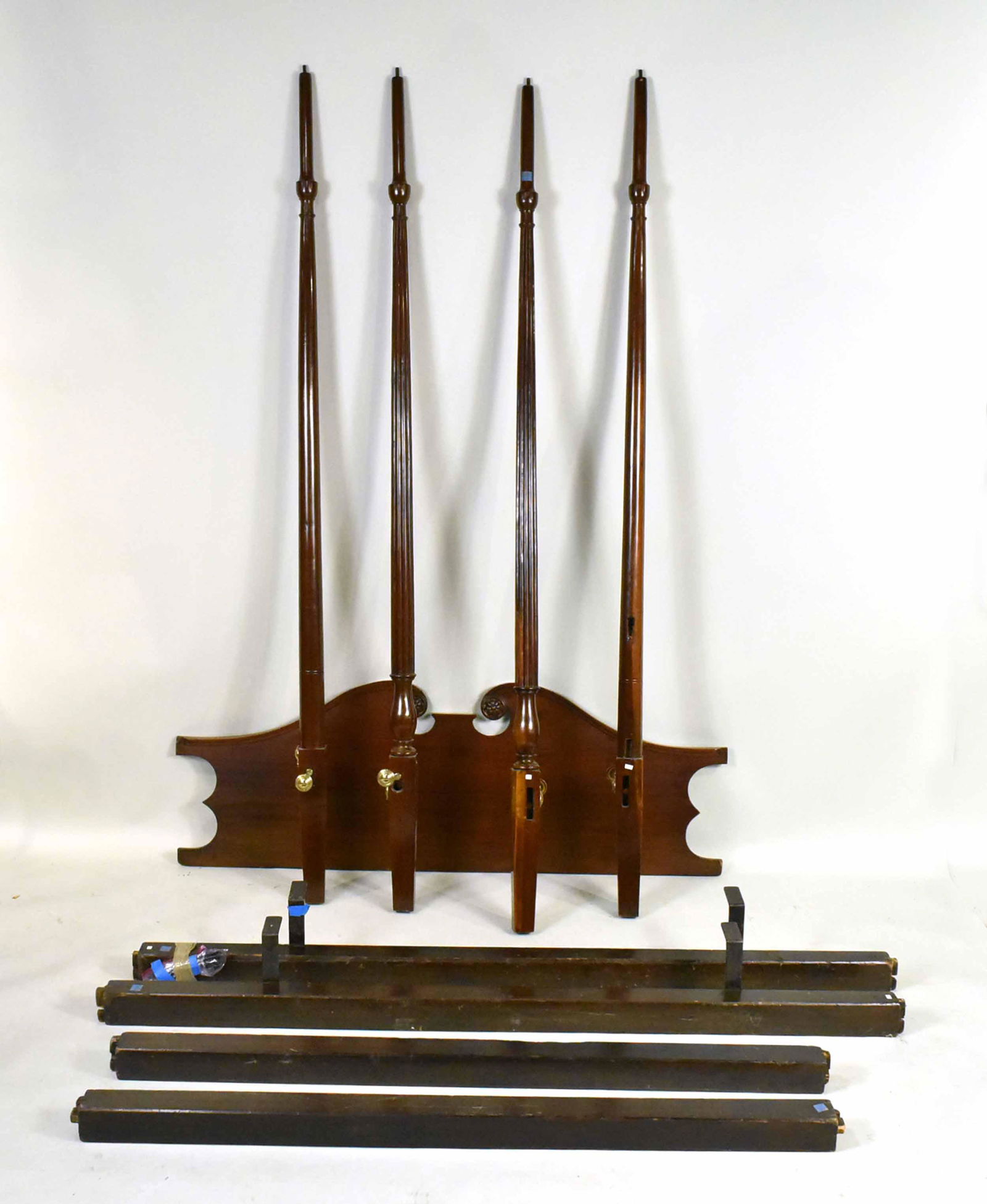 George III Mahogany Four Post Bedstead (1 of 11)