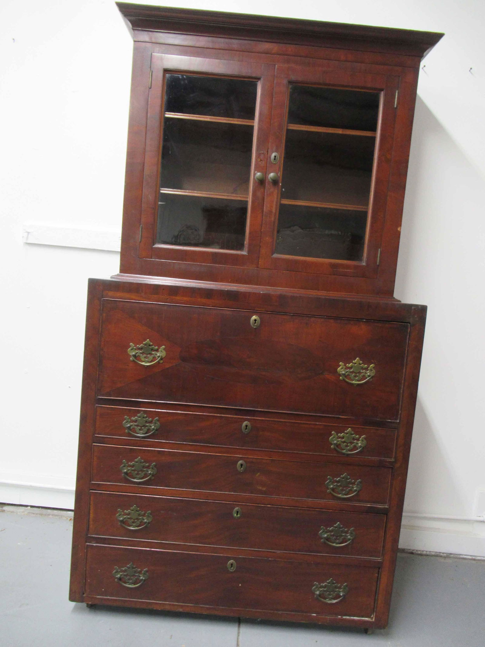 Empire Mahogany Butler's Cabinet (1 of 7)