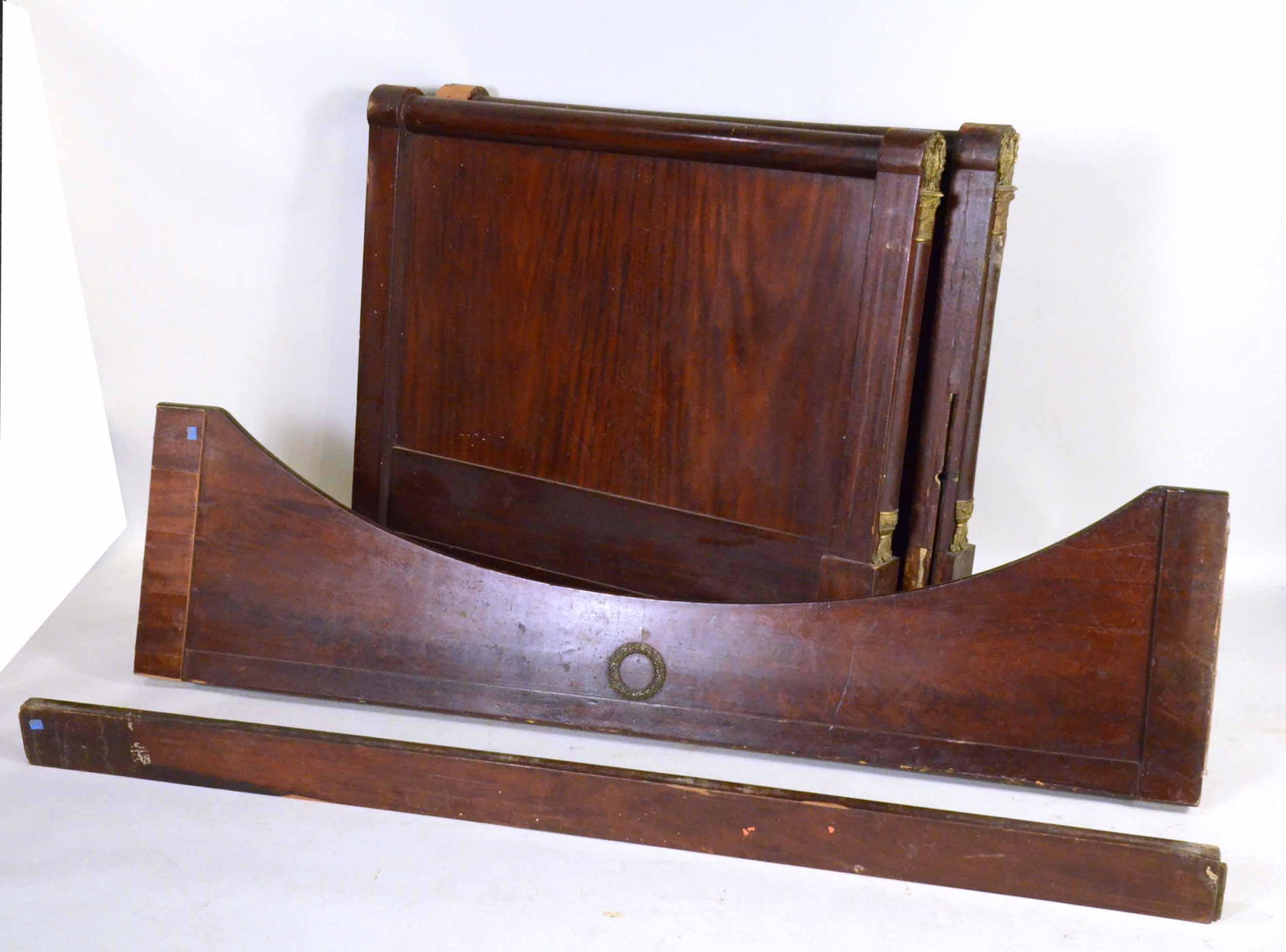 Empire Bronze Mounted Mahogany Bedstead (1 of 8)