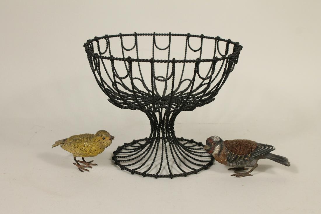 Two Cold Painted Bronze Birds (1 of 4)