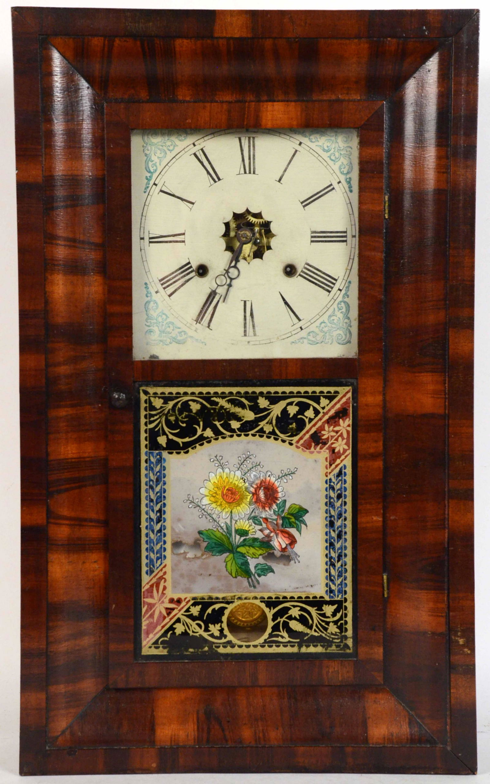 Empire Mahogany Mantel Clock (1 of 12)