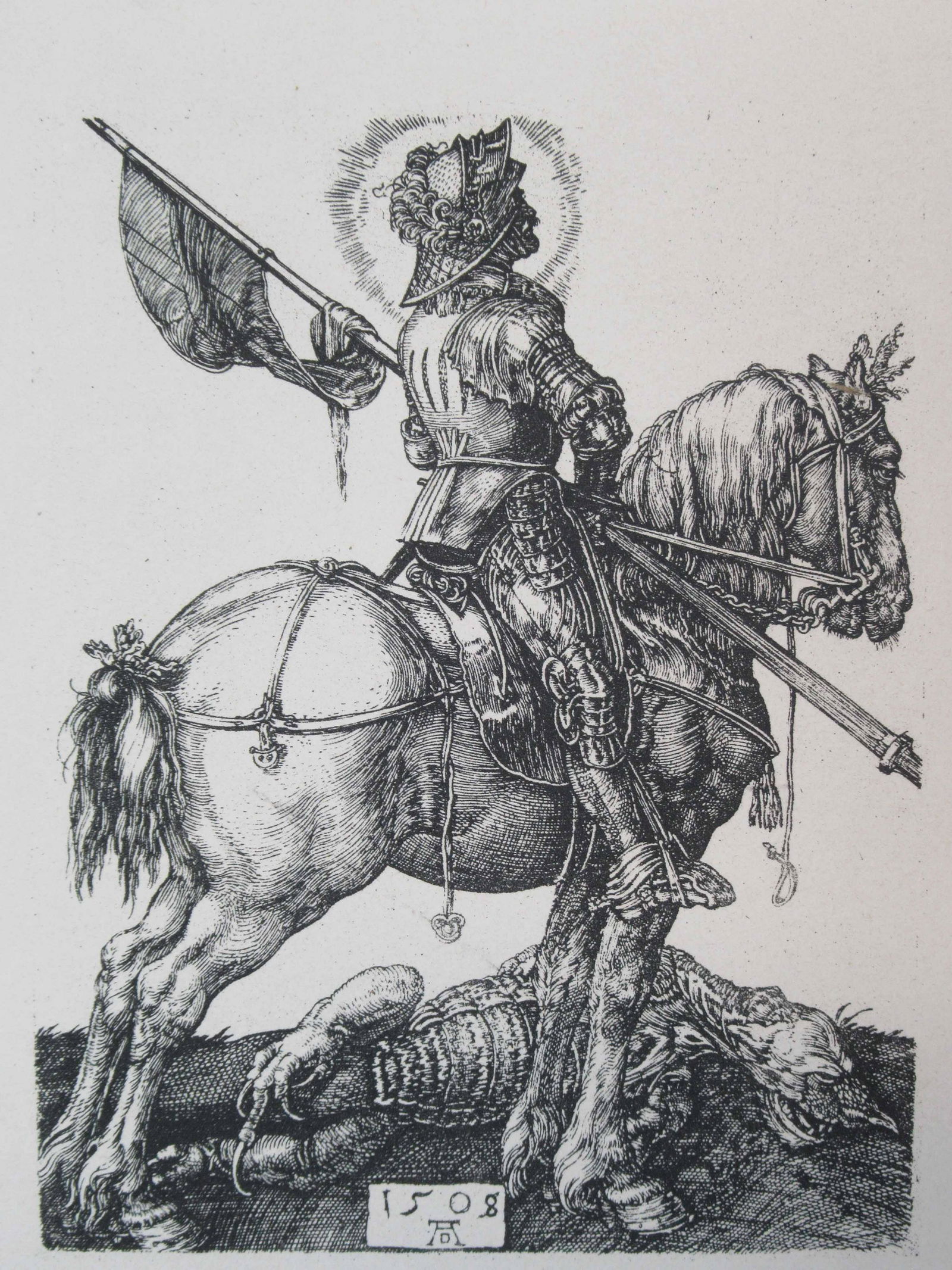 Albrecht Durer's St. George on Horseback & Dragon (1 of 4)