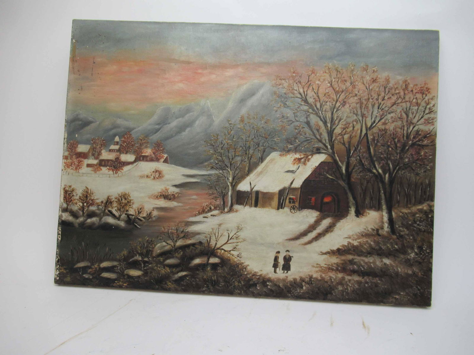 Oil on Canvas Landscape (1 of 4)