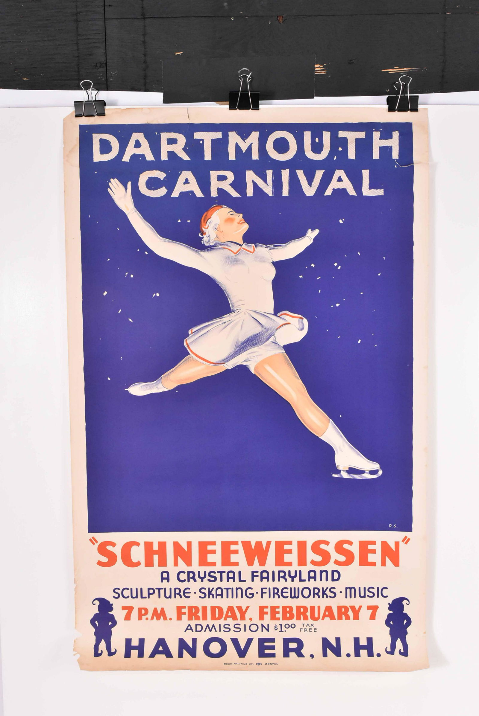 Original Dartmouth Carnival Poster (1 of 8)
