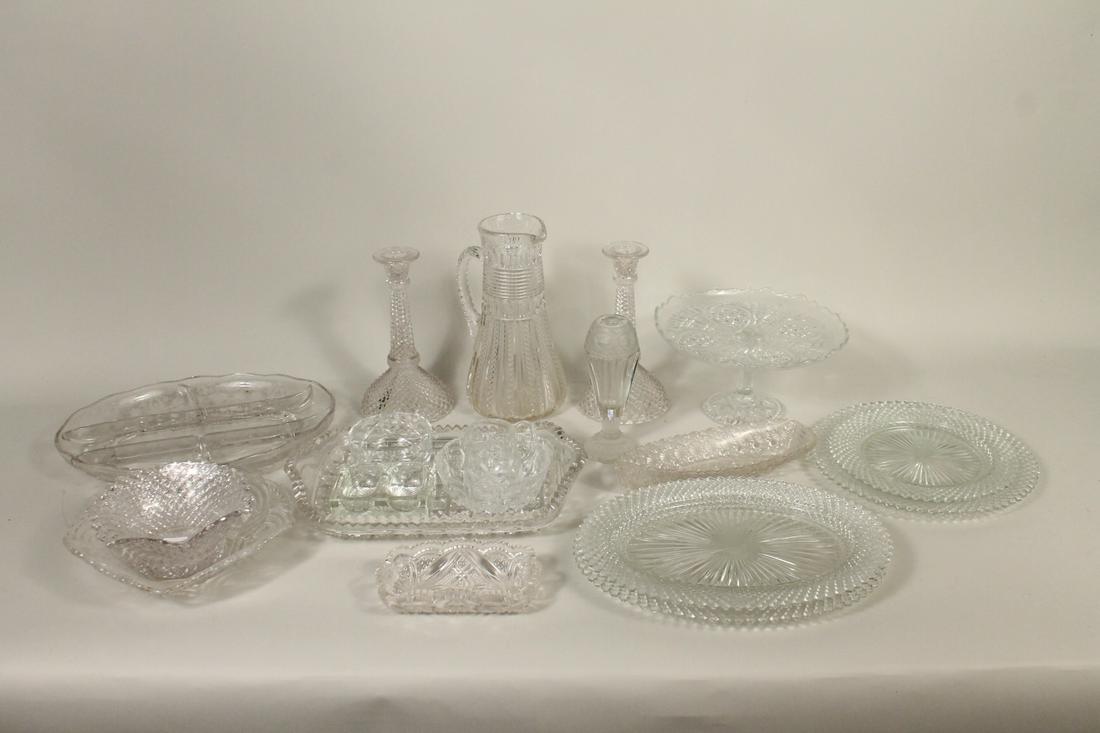 Group of Assorted Cut Glass Table Articles (1 of 7)