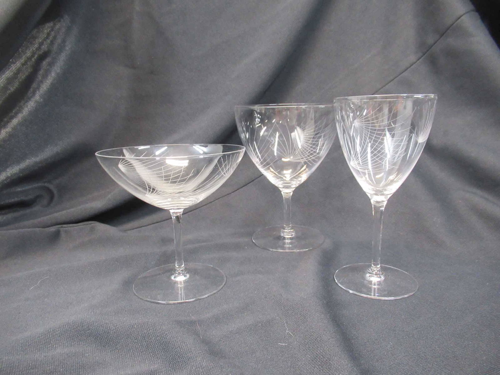 Group of Assorted Modern Glass Stemware (1 of 5)
