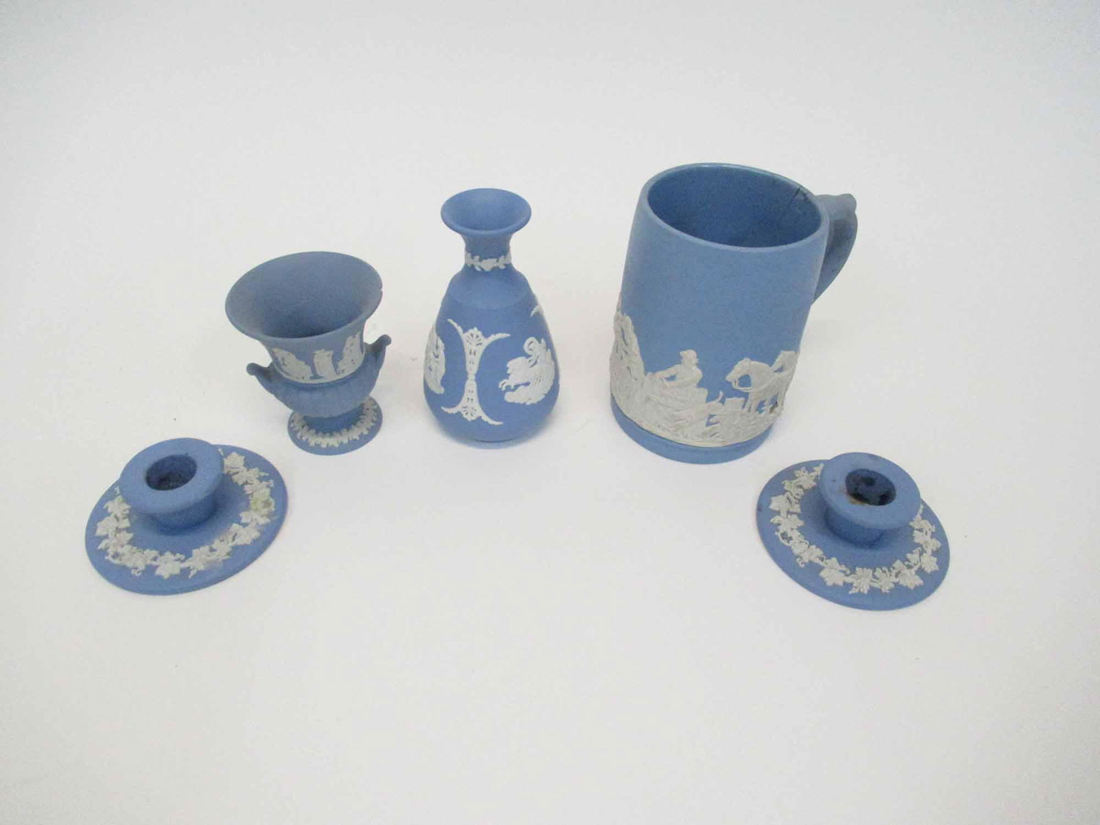 Group of Wedgwood Jasperware Table Articles (1 of 5)