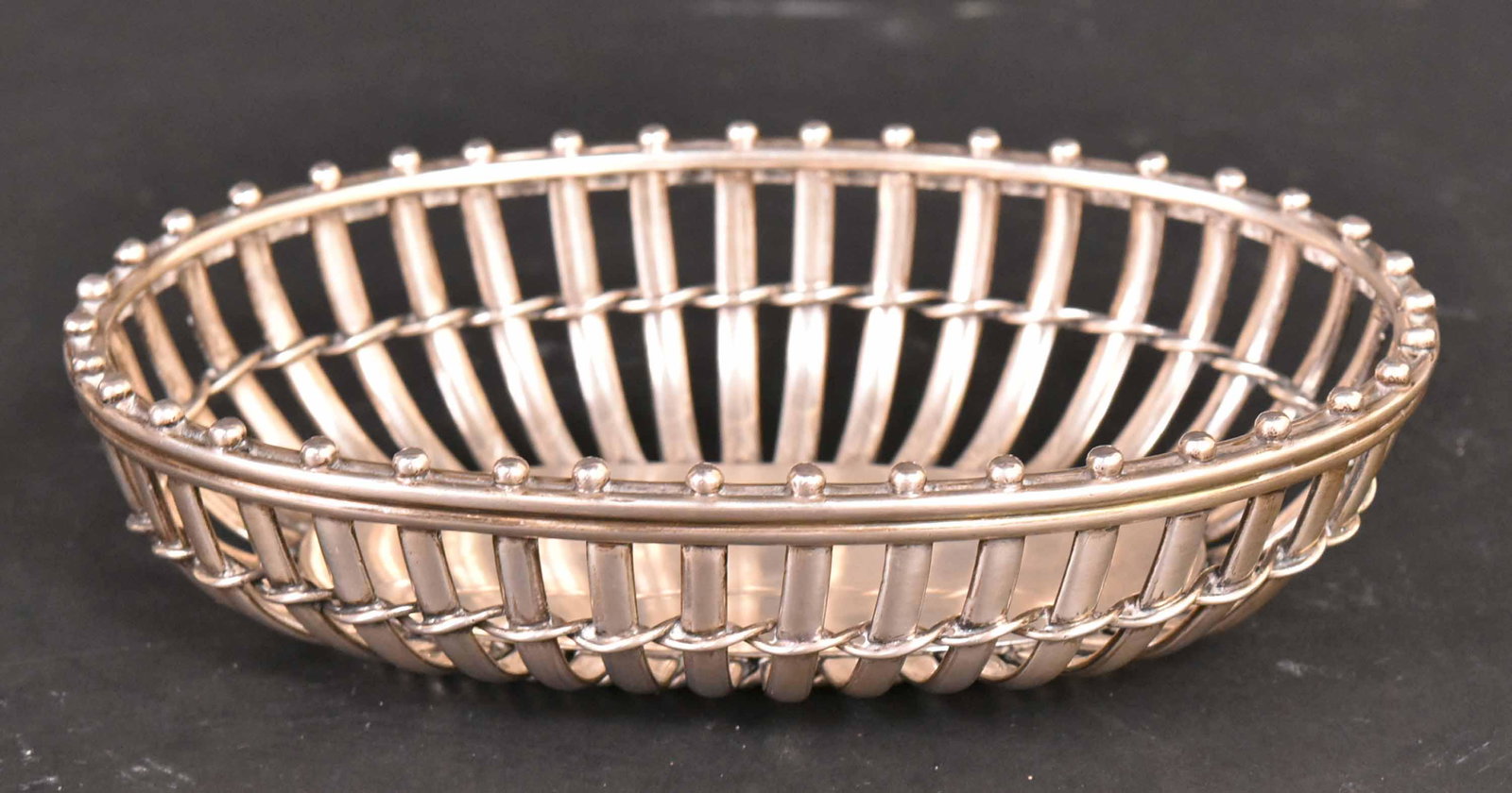 Edwardian Silver Basket, John & Frank Pairpoint (1 of 2)