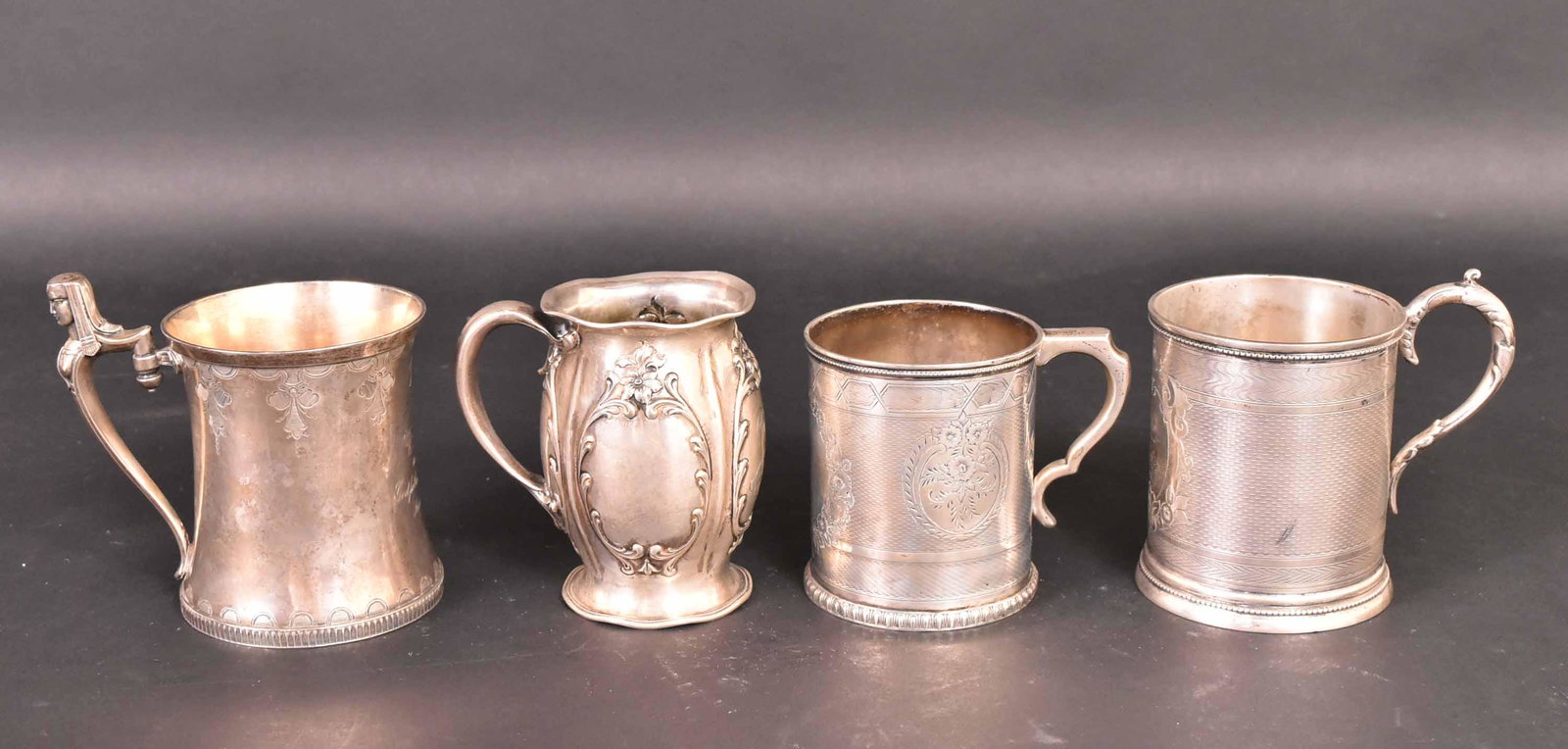 Four Sterling Handled Cups (1 of 6)