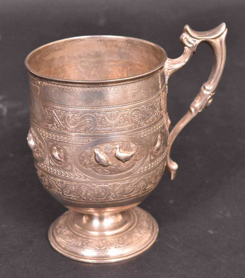 Victorian Scottish Silver Handled Cup (1 of 6)