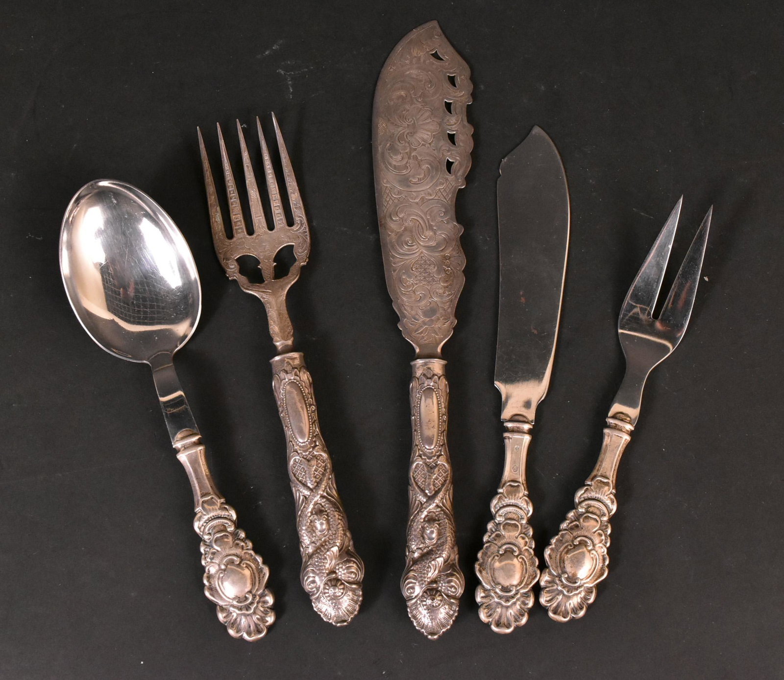 Silver Fish Slice Serving Set (1 of 7)