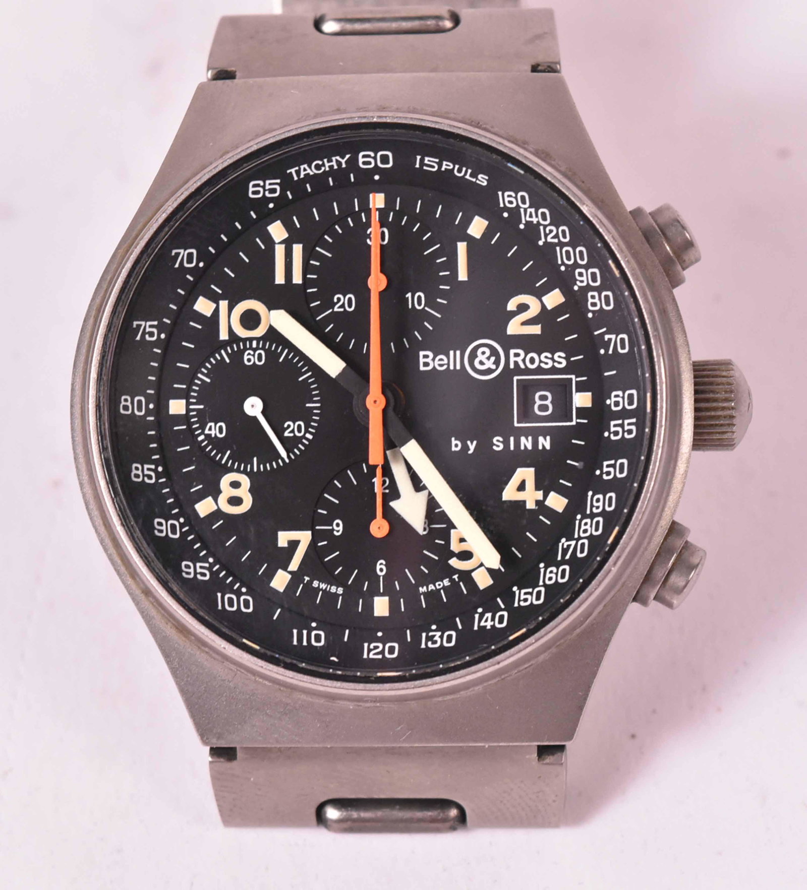 Bell & Ross Titanium GMT Pilot Wristwatch (1 of 7)