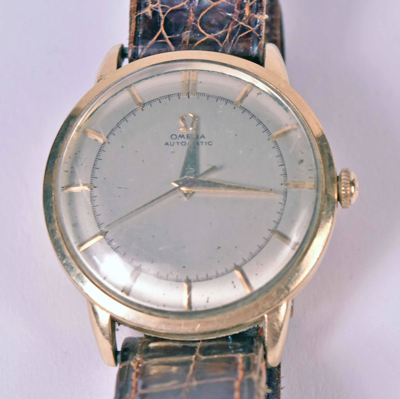 Omega Gentlemens Yellow Gold Automatic Wristwatch (1 of 6)