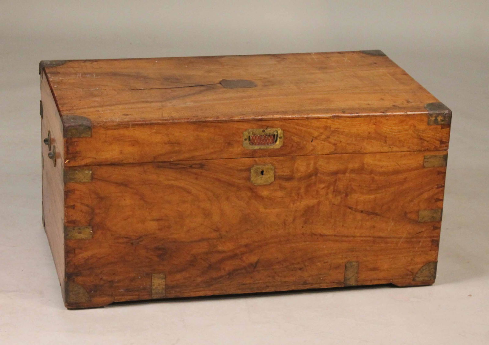 Brass-Mounted Cedar Blanket Chest (1 of 8)